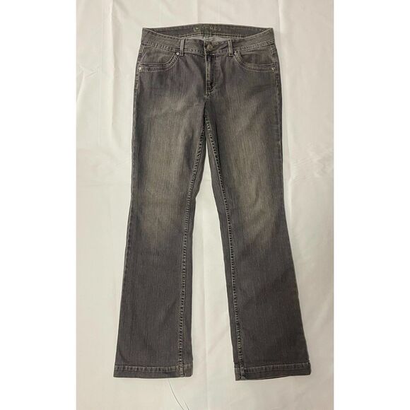 Three 3 Clothing Co Gray Bootcut Stretch Jeans Women’s Size 10 Mid Rise - Picture 1 of 11